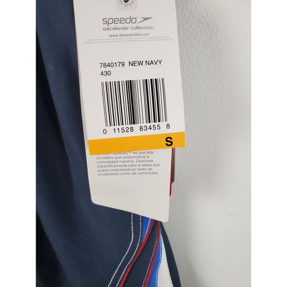 Speedo Water Shorts Small Mens Navy Speed Dry Swim NWT Summer Water Casual - Picture 4 of 7